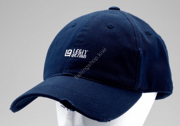 LEGIT DESIGN Legit Logo Baseball CAP Navy