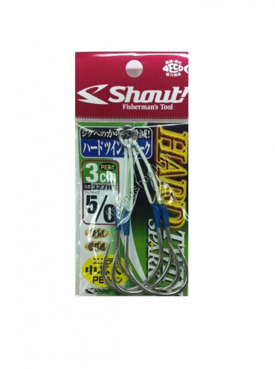 SHOUT! Hard Twin Spark 327HT #5/0 3cm (2pcs)