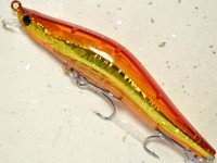 BLAZEYE Evoroots 120F # 014 Satellite Deep Red Hasu