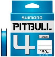 SHIMANO PL-M54R Pitbull 4 [Super Blue] 150m #0.6 (12.5lb)
