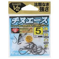 GAMAKATSU G-Hard V2 Chinu Ace [Nano Smooth Coat] #5 (12pcs)