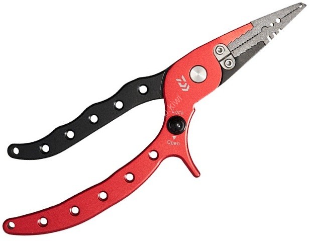 DAIWA Alumi Pliers α 200H Lock LG #Red