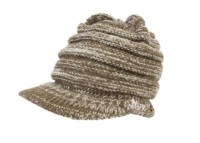 DAYSPROUT DS Knit Cap with Brim Brown