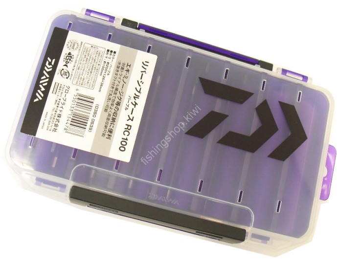 DAIWA Reversible Case RC100 Purple Boxes  Bags buy at Fishingshop.kiwi