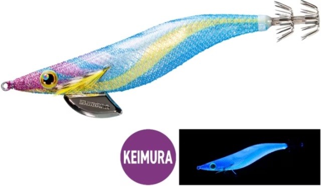 SHIMANO QE-X35U Sephia Clinch Flash Boost No. 3.5 #011 Keimura Blue