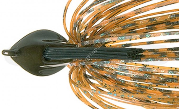 DEPS Flat Back Jig Silicon Skirt 10.5g #55 Blue Marron