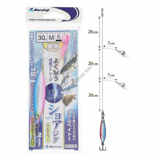 Marufuji D-782 Shore jig sabiki 2j M