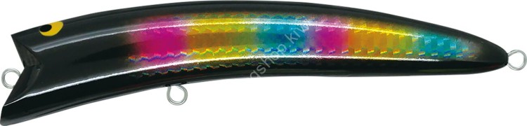 POZIDRIVE GARAGE Overjaw 130F 28g #10 Black Rainbow