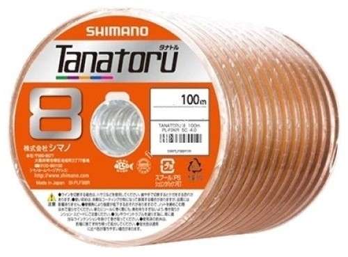 SHIMANO PL-F98R Tanatoru 8 [10m x 5colors] 100m #6 (92lb)