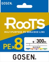 GOSEN Roots PE x8 [Multicolor] 300m #1 (20lb)