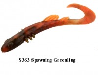 BAIT BREATH BeTanCo Slim Curly 3" #S363 Spawning Greenling