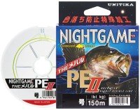 UNITIKA Night Game® THE Mebaru PE II [Fluorescent Yellow] 150m #0.2 (2lb)