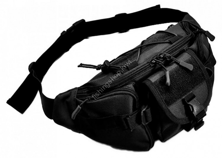 DRESS Military Waist Bag Black