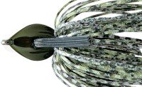 DEPS Flat Back Jig 1oz Silicone Skirt #32 Baby Bass