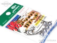YARIE Aji Meba Gachi Head 3.2g #4 (5pcs)