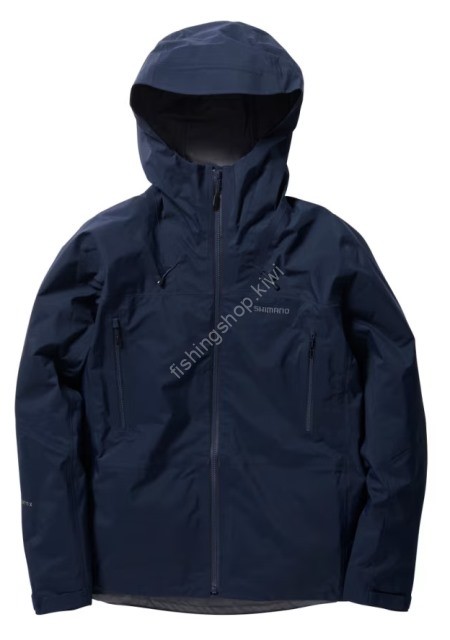 SHIMANO RA-021X Gore-Tex Angler's Shell Jacket (Dark Navy) XL