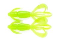KEITECH Crazy Flapper 2.4'' #026 Clear Chartreuse Glow