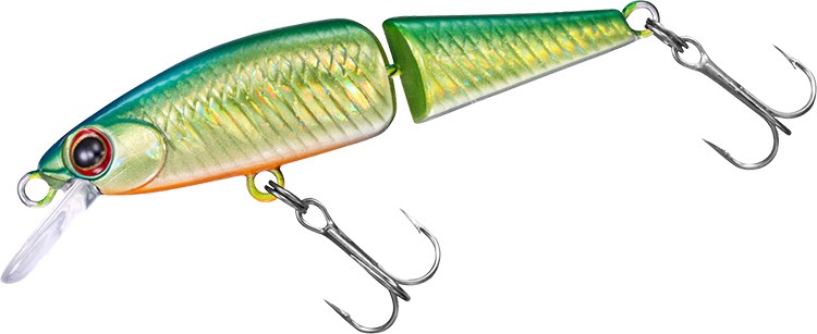 DAIWA Dr. Minnow II Joint 50S #Lime Green