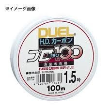 DUEL H.D. Carbon Pro 100 S [Clear] 100m #6 (22lb)