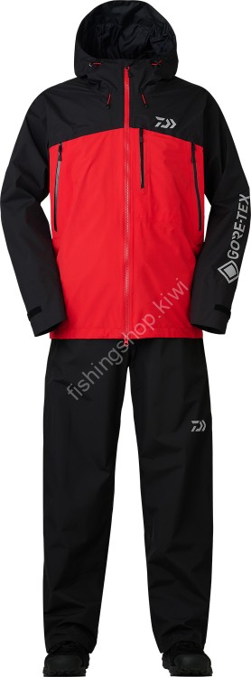 DAIWA DR-1924 Gore-Tex Versatile Rain Suit (Red) XL
