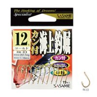 SASAME RK-03 Specialist Hooks Gold # 10