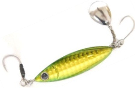 ZEAKE S_Bit Blade Tune 20g #SBB213 Gold Green UV