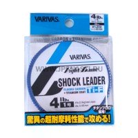 VARIVAS Light Game Shock Leader Ti-F [Natural] 30m #1 (4lb)