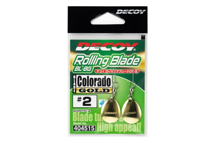 DECOY BL-8 Rolling Blade CR #4 Gold