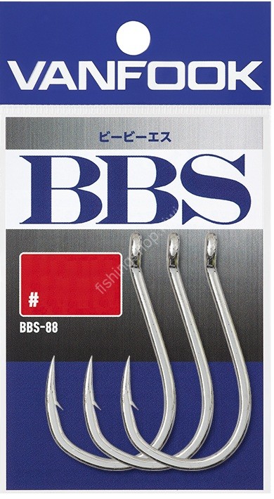 VANFOOK BBS-88 #6/0 Silver (2pcs)