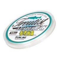 SUNLINE Troutist leader FC [Natural Clear] 30m #0.6 (2lb)
