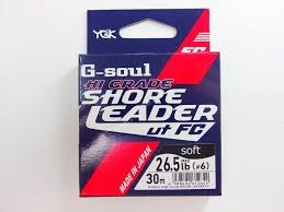 YGK G-Soul High Grade Shore Leader FC Soft 30 m 28Lb #6