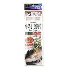SASAME Kisu Kyogi K-113 5 Hook 5-0.6 (2pcs)