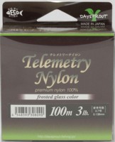 DAYSPROUT Telemetry Nylon [Clear] 100m #0.7 (3lb)