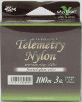 DAYSPROUT Telemetry Nylon [Clear] 100m #0.7 (3lb)