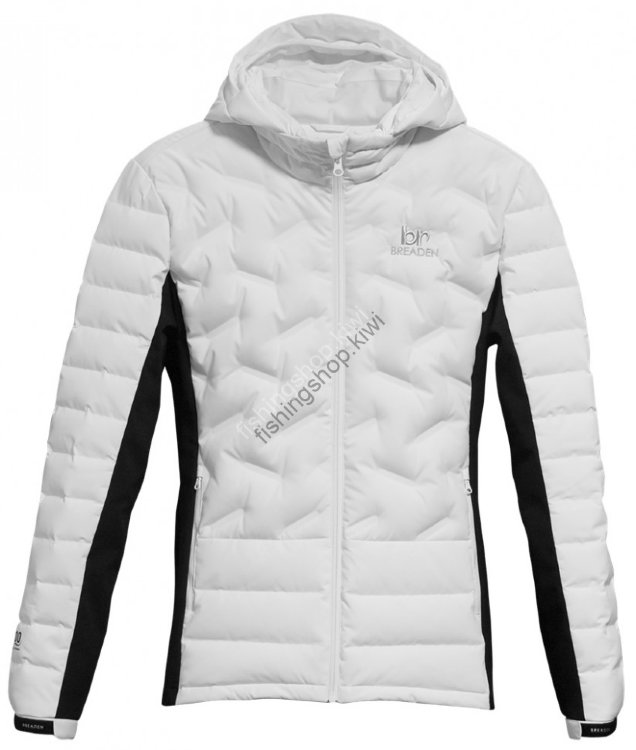 BREADEN MUSCLE DOWN JACKET WHITE L L