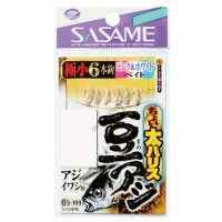 SASAME Choi Futo Mame Aji Pink And White Bait S-109 [Gold] 6 Hook 0.5-0.8