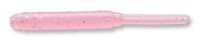 ECOGEAR Mebaru Shokunin Straw Tail Grub 2" #091 Clear Pink Glow Holo (Night Hikari)