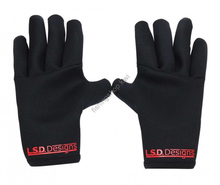 LSD FISHING GLOVE WG003 BLACK S SIZE S