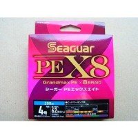 KUREHA Seaguar PE X8 [10m x 5colors] 200m #4 (62lb)