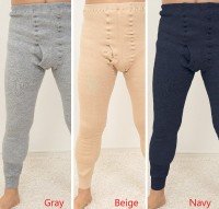 WASHIO MOCHIHADA Men's Tights Extra Thick M Gray