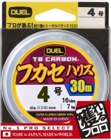 DUEL TB Carbon Fukase [Natural Clear] 30m #4 (16lb)