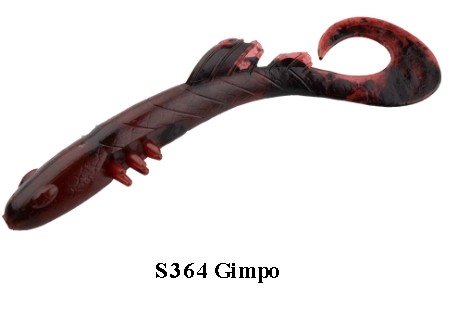 BAIT BREATH BeTanCo Slim Curly 3" #S364 Gimpo