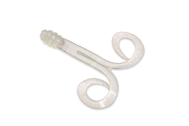 RISE JAPAN Namidama Trailer Double Curly M #TWC10 Clear Pearl