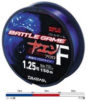 DAIWA Battle Game Yaen Line F Fluoro [10m x 3colors] 150m #2.5 (10lb)