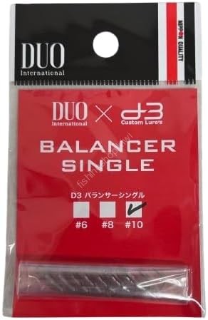 DUO D3 Balancer Single Hook #10 (7pcs)