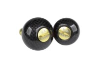 WATERLAND Carbon Handle Knob (L) Type B #Silver