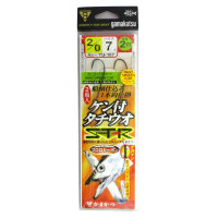 GAMAKATSU Kentsuki Tachiuo ST-R 1 Piece Rig [Nano Smooth Coat] #2/0 (2pcs)
