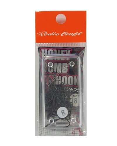 RODIO CRAFT Rodeo Craft Honeycomb T Hook Long Shank [Fluorine] #8 Service Pack (50pcs)