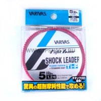 VARIVAS Light Game Shock Leader Ti-F [Natural] 30m #1.2 (5lb)