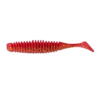 BERKLEY PowerBait MaxScent Pulse Tail 3inch #RGF Red Gold Fleck
